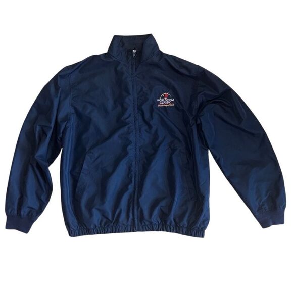 Izod Club Men's Worldcom Classic "The Heritage of Golf" Windbreaker Medium - Picture 1 of 5